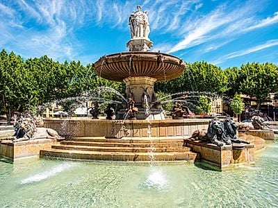 Upgrade to Nice by Private Transfer with stops in Aix-en-Provence and Cannes