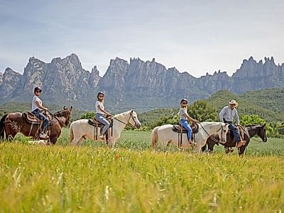 Montserrat Monastery & Horse Riding Small Group Experience