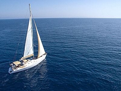 Delos and Rhenia Half-Day Small Group Sailing Cruise