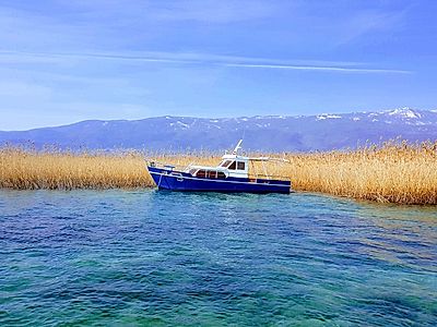 Boating in Ohrid