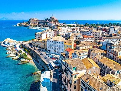 Corfu by Private Transfer and Ferry
