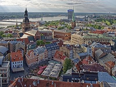 Riga From On High