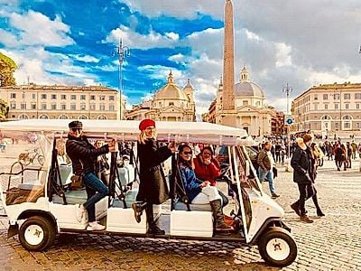 Private Rome Golf Cart Tour