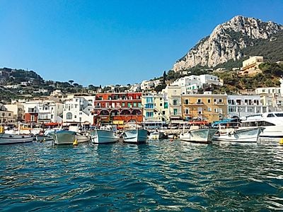 Capri By Private Transfer with Car, Hydrofoil or Jet