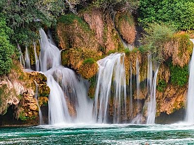 Zadar by Private Transfer with Sibenik and Krka Waterfalls Stops
